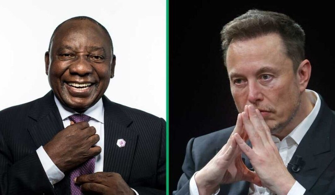 Ramahosa VS Elon Musk